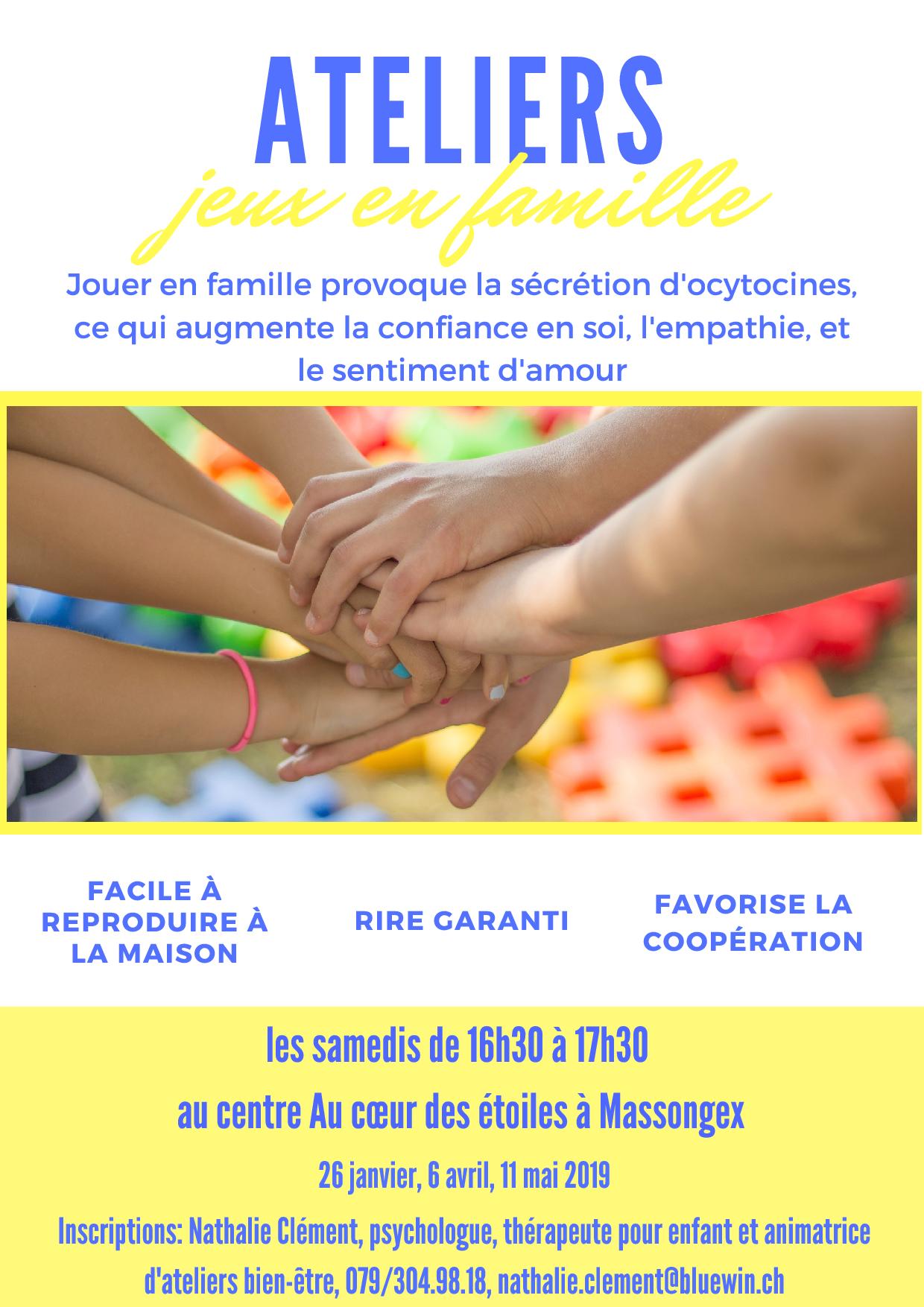 jeux en famille, chablais, massongex, bien-être, moment privilégié, Nathalie Clément jeux en famille, chablais, massongex, bien-être, moment privilégié, Nathalie Clément