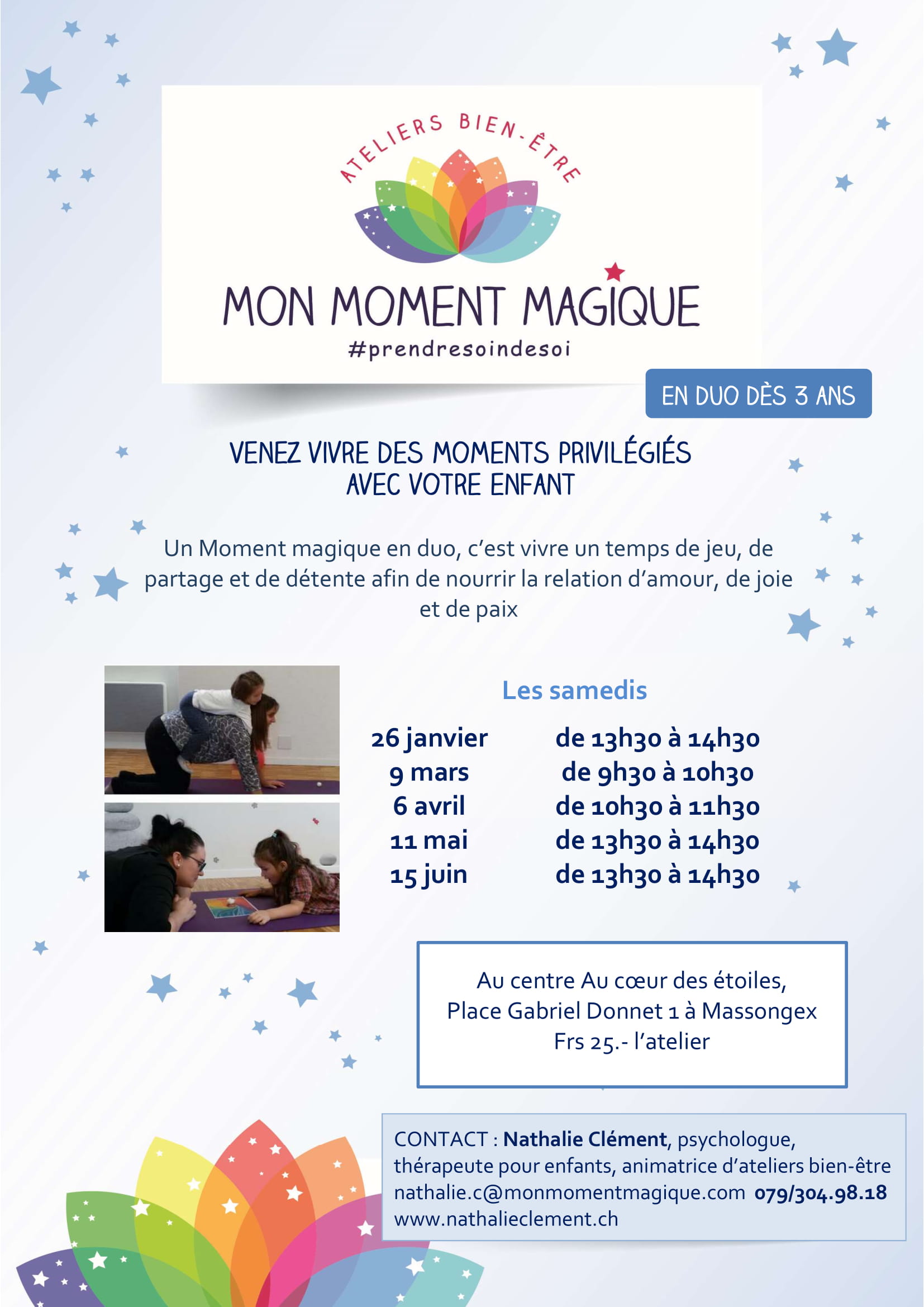 thérapeute pour enfant, mon moment magique, atelier parent-enfant, émotion, bien-être, chablais, suisse, Massongex thérapeute pour enfant, mon moment magique, atelier parent-enfant, émotion, bien-être, chablais, suisse, Massongex